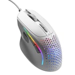 GLORIOUS Gaming Model I 2 Wired - Souris de Jeu Filaire : 9 Boutons programmables (2 échangeables), 66 g, capteur Optique 26k, switches 80 M de clics, MMO/MOBA/FPS, appuie-Pouce latéral, Blanc