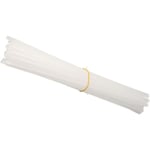 Linghhang - 40 pièces baguette de soudage en plastique pp baguette de soudage pour pistolet à souder en plastique/pistolet à Air chaud 250mm blanc