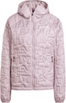 Adidas Women's Terrex Xperior PrimaLoft Loose Fill Insulated Hooded Jacket Preloved Fig, M