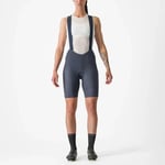 Castelli Espresso W DT Bibshorts til kvinner i Twiligt Blue - Størrelse X-Large