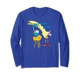 Adventure Time Finn and Jake Rainicorn Time Long Sleeve T-Shirt