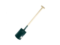 Profix straight riveted spade with a wooden handle - 12337