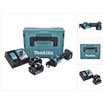 Dco 181 rmj Affleureuse plaque de plâtre sans fil 18 v 32000 rpm Brushless + 2x batterie 4,0 Ah + chargeur + Makpac - Makita