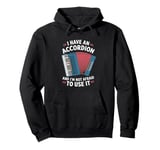 I Have An Accordion And I'm Not Afraid To Use It Pullover Hoodie