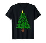 Catmas Tree, Funny Cat Christmas Tree, A Cat Tree T-Shirt