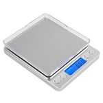 Mini Kitchen Scales | Mafiti Mini Food Scales 3000g x 0.1g with LCD Display Stainless Steel Platform for Coffee, Cooking, Baking | Portable and Precise Weighing(Battery no Include)