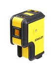 STANLEY STHT77503-1 SPL3 NIVEAU LASER 3 POINTS - FAISCEAU ROUGE - Portée jusqu'à 30 m - Livré avec 2 accessoires et piles