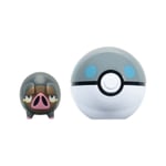 Pokémon - Clip'n'go Poké Balls Gourmelet & Masse Ball