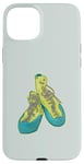 iPhone 15 Plus Old rock climbing shoes illustration climbing gear Case