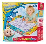 AquaDoodle Cocomelon Doodle Mat, Official TOMY No Mess Colouring & Drawing Game