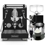 La Pavoni New Cellini Evolution Svart LPSCVB01NO Inkl. Eureka Mignon Bravo Espressokvarn, Baristautrustning & Koppar