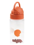 Straw Bottle Happy Clouds Papaya Orange D By Deer