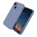 iPhone 13 Case [Shockproof] [Drop Resistant] Heavy Duty Protective Case for Apple iPhone 13 Full Body Cover with Camera Lens Protection Anti-Scratch Lavender Gray