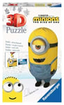 Ravensburger - Puzzle 3D forme 54 p - Minions 2 - 54 pièces numérotées à assembler sans colle - Support et accessoires de finition inclus - Hauteur : 13 cm - 11199