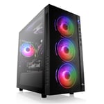 PC Gaming CSL M10520H AMD Ryzen 7 7700X (8× 4500 MHz) Radeon RX 6700XT 16 Go de RAM M.2 SSD 1000 Go Windows 11