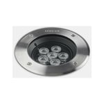 Gea - Extérieur led encastré au sol en acier inoxydable poli 8.5cm 240lm 61deg. 3000K IP67 - Leds-c4