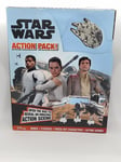 Disney Star Wars Action Pack press out characters 3 x books  new