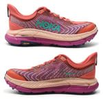 HOKA ONE ONE Mafate Speed 4 Mesh Lågprofil Löparskor för Kvinnor Pink 42