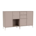 Montana - Couple Sideboard - Mushroom / Mushroom Legs - Sideboards - Peter J. Lassen - Beige - MDF