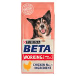 Beta Working Dog Chicken Dry Dog Food 14kg