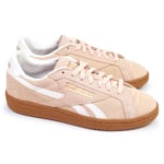 Reebok Femme Club C Grounds UK Sneaker, WASHEDCLAY/Chalk/Gum, 41 EU