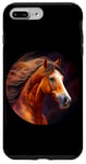 Coque pour iPhone 7 Plus/8 Plus Crinière gracieuse pour cheval de course Nature Force