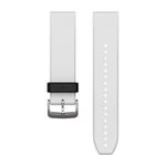 Garmin QuickFit 22 Silicone Band white