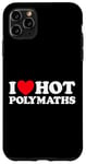 Coque pour iPhone 11 Pro Max Love Polymath Funny Talent Mind Sexy Genius Smart Dating Fan