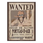 Affiche Chibi "Wanted Ace" - 52x38 Cm - ONE PIECE