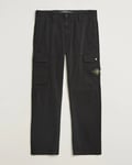 Stone Island Regular Fit Cotton Stretch Cargo Pants Black