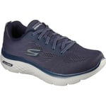 Skechers GOwalk Hyper Burst Mens - Navy - Size UK 6