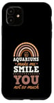 iPhone 11 Aquariums Make Me Smile You Not So Much Bohemian Rainbow Case