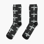 Chaussettes Taille Unique Le Thunderbolt A-10 Nouveauté Fantaisie Motif Fou Équipage Décontracté Pour Hommes Femmes