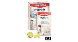 Boisson energetique overstim s hydrixir antioxydant citron 42g x15