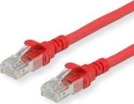 Roline Roline - Patch- Cable - Rj- 45 (M) To Rj- 45 (M) - 30 Cm - Utp - Cat 6 - Halogen Free, Shaped, Stranded - Red (21.15.2941)