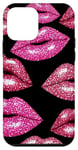 Coque pour iPhone 12 mini Coquette Rouge À Lèvres Bisous Romantique Femme