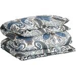 Key West Paisley Dynetrekk 220x220 cm, Sateen Blue, Sateen Blue