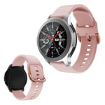 Samsung Galaxy Watch (46mm) silikoninen ranneke - Pinkki