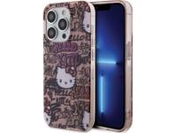 Sourcing Hello Kitty Hkhcp15lhdgptp Iphone 15 Pro 6.1" Pink/Pink Hardcase Iml Tags Graffiti