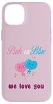 Coque pour iPhone 14 Plus Ballons roses ou bleus