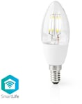 Nedis SmartLife Wi-Fi Smart LED Bulb E14 5W - smart lampa