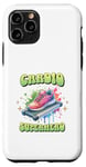 Coque pour iPhone 11 Pro Chaussure de course mignonne de super-héros de tapis roulant