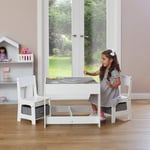 Liberty House Table And Two Chairs Set With Two Storage Boxes