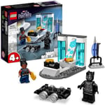 LEGO Marvel 76212 Shuri's Lab, Superhjälteleksak, Black Panther-minifigurer, Present Flerfärgad