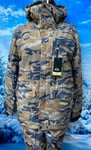 Quiksilver Men's Mission Printed 10K Ski/Fishing Jacket & Matching Bib Size UK S