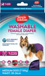 Simple Solution Washable Female Diaper - Medium - International