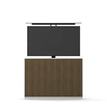 Englesson Slim Line skänk med tv-lift whitewash/burned walnut B135 cm