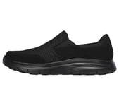 Skechers 77048-blk, Flex Advantage SR Mcallen-m pour Homme, Noir 77125 Noir, 44 EU