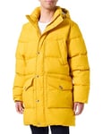 GANT Veste Longue Alta Down Doudoune, Jaune Tournesol, M Homme