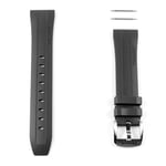 Black rubber Tissot strap for PRC 200 and SEASTAR ref. T603044545 20mm